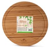 Изображение товара Доска разделочная Аtmosphere Natura бамбуковая круглая, 33х1,8 см