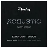 Изображение товара Струны для акустической гитары VESTON A1047S