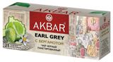 Изображение товара Чай черный AKBAR Earl Gray с бергамотом в пакетиках, 25х2 г