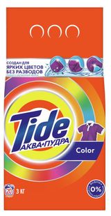 Изображение товара Стиральный порошок Tide Автомат Color, 3 кг (20 стирок)