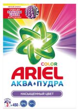 Изображение товара Стиральный порошок Ariel Автомат Color, 450 г (3 стирки)