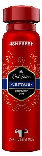 Изображение товара Дезодорант спрей для мужчин Old Spice Captain Великобритания, 150 мл