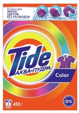 Изображение товара Стиральный порошок Tide Автомат Color, 450 гр (3 стирки)