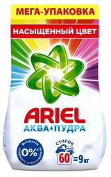 Изображение товара Стиральный порошок Ariel Автомат Color, 9 кг (60 стирок)
