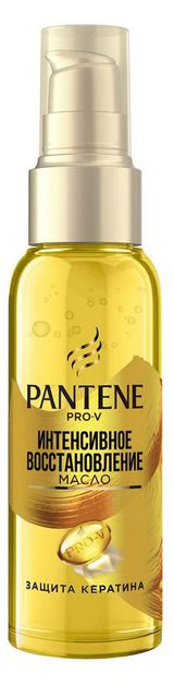 Изображение товара Сухое масло для волос Pantene Pro-V Интенсивное восстановление с витамином Е, 100 мл