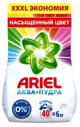 Изображение товара Стиральный порошок Ariel Автомат Color, 6 кг (40 стирок)