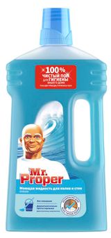 Изображение товара Средство для мытья полов и стен Mr. Proper Классический океанский бриз, 1 л