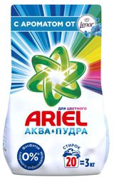 Изображение товара Стиральный порошок Ariel Автомат 2в1 Lenor эффект, 3 кг (20 стирок)