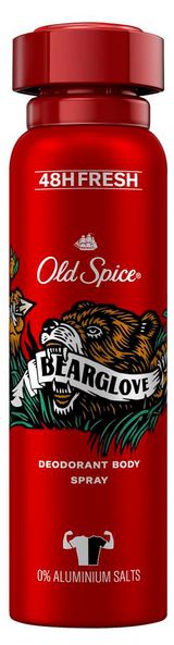 Изображение товара Дезодорант антиперспирант спрей мужской Old Spice Bearglove Великобритания, 150 мл