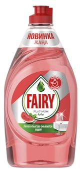 Изображение товара Средство для мытья посуды Fairy Platinum Арбуз, 430 мл