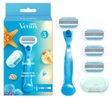 Изображение товара Бритва женская Gillette Venus с 1 сменной кассетой +  Сменные кассеты для бритья 3шт + чехол