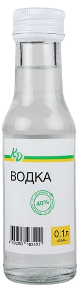 Изображение товара Водка «Каждый день» Россия, 0,1 л