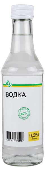 Изображение товара Водка «Каждый день» Россия, 0,25 л