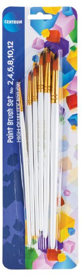 Изображение товара Набор художественных кистей Centrum  № 2,4,6,8,10,12, 6 шт