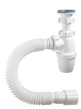 Изображение товара Сифон Orio 1 1/4"с гофротрубой, 40 мм