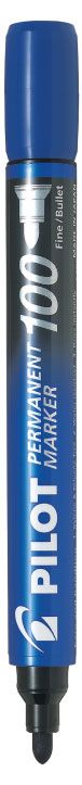 Изображение товара Маркер перманентный Pilot SCA-100, синий