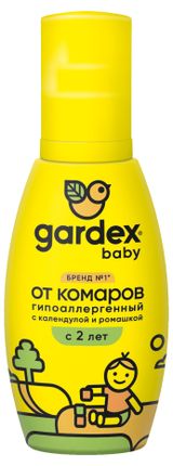 Изображение товара Спрей от комаров Gardex Baby детский с 2х лет, 100 мл