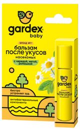 Изображение товара Бальзам после укусов насекомых Gardex Baby, 7 мл