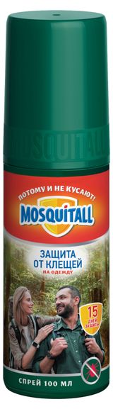 Изображение товара Спрей от клещей Mosquitall Специальная защита, 100 мл