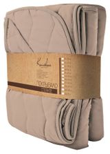 Изображение товара Покрывало двустороннее стеганное однотонное, 180Х210 см