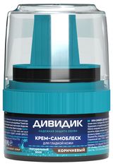 Изображение товара Крем-самоблеск для обуви «Дивидик» коричневый