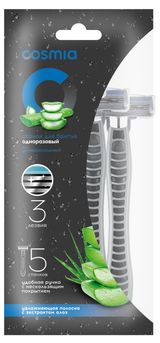Изображение товара Станок мужской Cosmia универсальный с 3 лезвиями, 5 шт