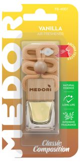 Изображение товара Ароматизатор автомобильный Medori Vanilla подвесной жидкий, 6 мл