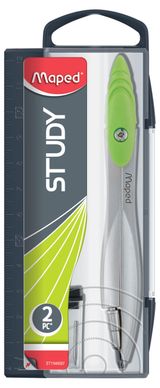 Изображение товара Циркуль Maped Study со сменными грифелями 2 мм, 1 шт в ассортименте