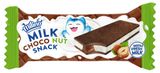 Изображение товара Пирожное бисквитное Milino Snack Choco Nut с цельным молоком и орехово-шоколадной начинкой Италия охлажденное, 29 г