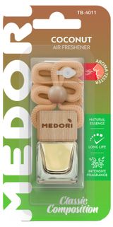 Изображение товара Ароматизатор автомобильный Medori Кокос подвесной жидкий, 6 мл
