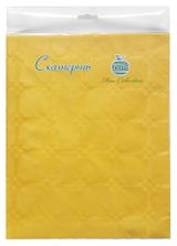 Изображение товара Скатерть одноразовая бумажная Vitto желтая, 120х180 см