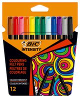 Изображение товара Фломастеры цветные BIC Intensity, 12 цветов