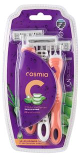 Изображение товара Станок Cosmia для бритья женский с 3 лезвиями, 3 шт