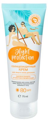 Изображение товара Крем солнцезащитный Family Cosmeticsдля всей семьи SPF 80, 75 мл