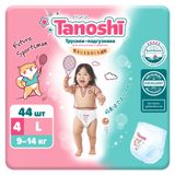 Изображение товара Трусики-подгузники для детей Tanoshi L 9-14 кг, 44 шт