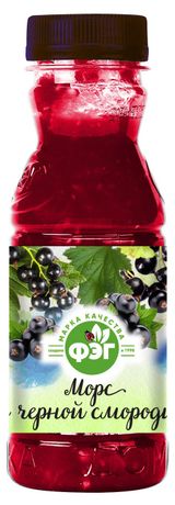 Изображение товара Морс «ФЭГ» из черной смородины, 400 мл