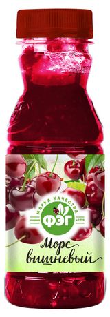 Изображение товара Морс «ФЭГ» вишневый, 400 мл