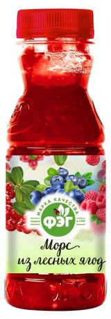 Изображение товара Морс «ФЭГ» из лесных ягод, 400 мл