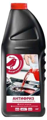 Изображение товара Антифриз АШАН Красная птица красный, 1 кг