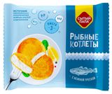Изображение товара Котлеты рыбные «Сытый папа» с треской замороженные, 300 г