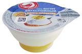 Изображение товара Йогурт АШАН Красная птица двухслойный с манго и маракуйей 1,5% БЗМЖ, 120 г