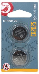 Изображение товара Батарейки АШАН Красная птица литиевые CR2025, 2 шт