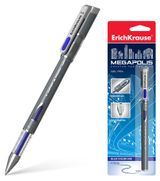 Изображение товара Ручка гелевая ErichKrause Megapolis Gel синяя, 1 шт