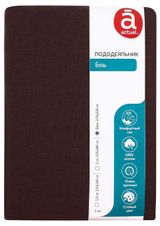 Изображение товара Пододеяльник Actuel коричневый, 220х215 см