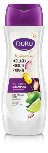 Изображение товара Шампунь Duru Для увеличения объема волос с экстрактом лайма, 600 мл