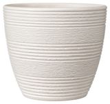 Изображение товара Горшок керамический Халва-А белый без поддона, Ø12 см