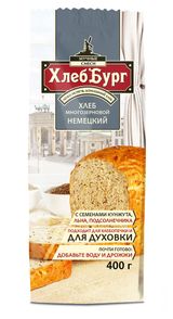 Изображение товара Смесь для выпечки «Хлеббург» хлеб Немецкий, 400 г