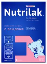 Изображение товара Смесь сухая молочная Nutrilak Premium 1 адаптированная начальная, 600 г