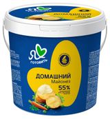 Изображение товара Майонез «Я люблю готовить» Домашний 55% охлажденный, 800 мл