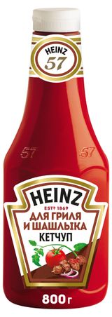 Изображение товара Кетчуп Heinz для гриля и шашлыка, 800 г